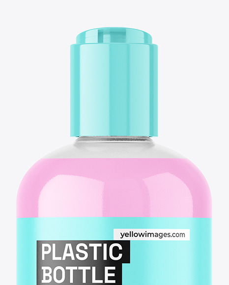 Clear Cosmetic Bottle Mockup