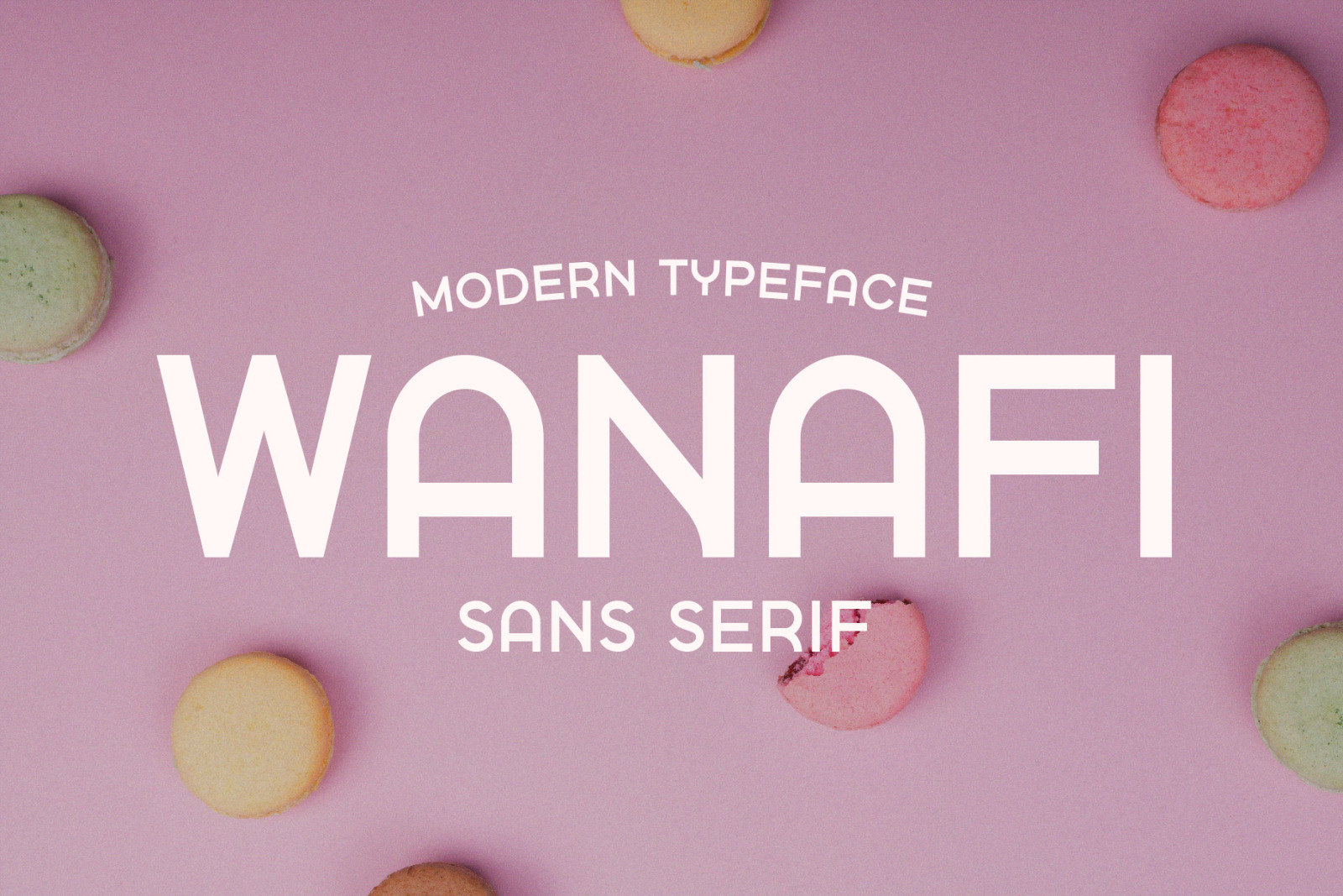 Wanifi - Modern Sans Serif Font