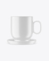 Matte Coffee Cup Mockup