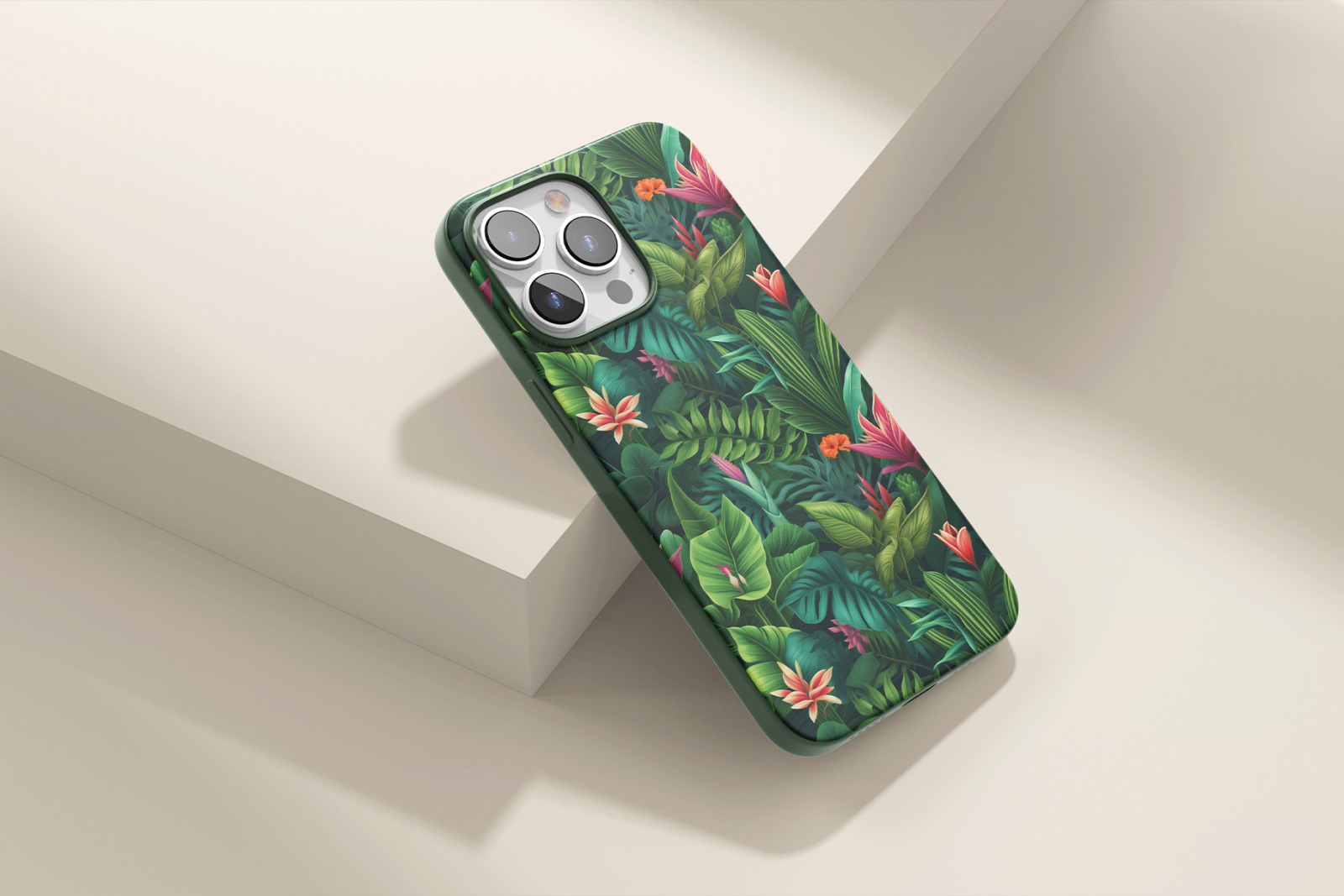 Tropical Plants Patterns - Set 01 Tropical Plants Patterns - Set 01