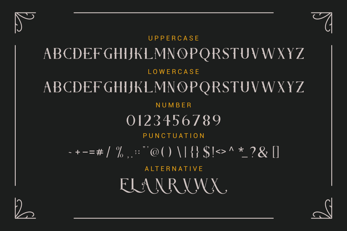 Rosean Kings Font Rosean Kings Font