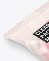 Clear Package with Soap Mockup