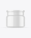 Glossy Cosmetic Jar Mockup
