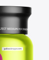 Metallic Cosmetic Jar Mockup