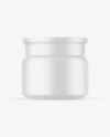 Matte Cosmetic Jar Mockup