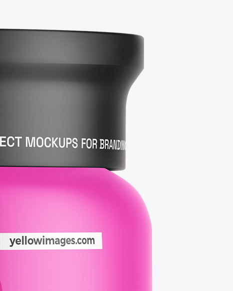 Matte Cosmetic Jar Mockup