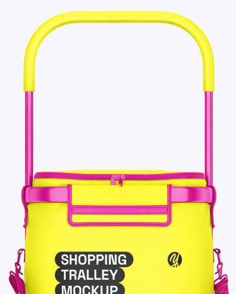 Shopping Trolley Mockup