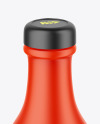 Matte Sauce Bottle Mockup