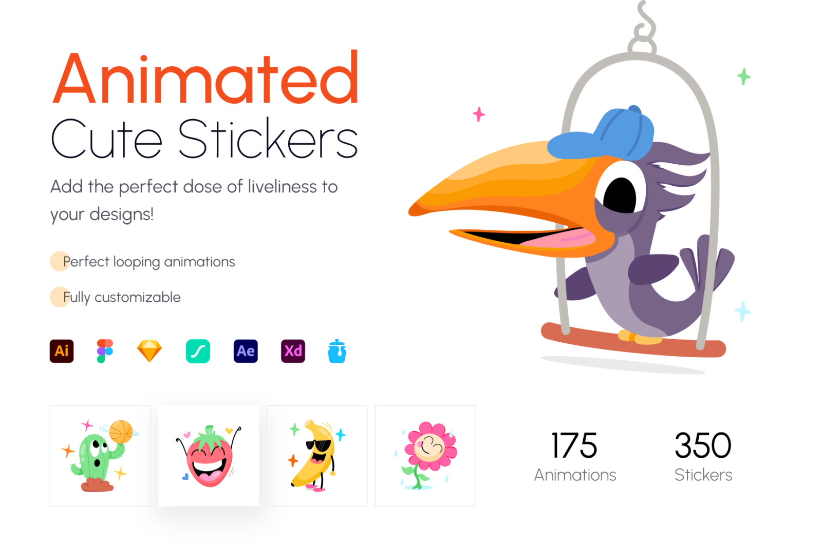 350 Cute Stickers 350 Cute Stickers