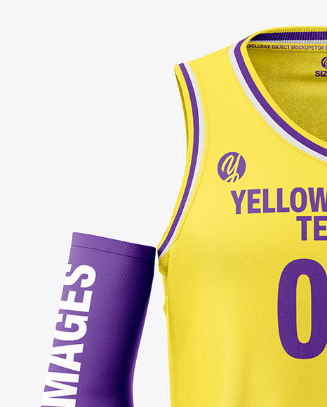 Basketball Kit Mockup - Front View