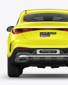 Luxury Coupe Mockup - Back View