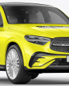 Luxury Coupe Mockup - Half Side View
