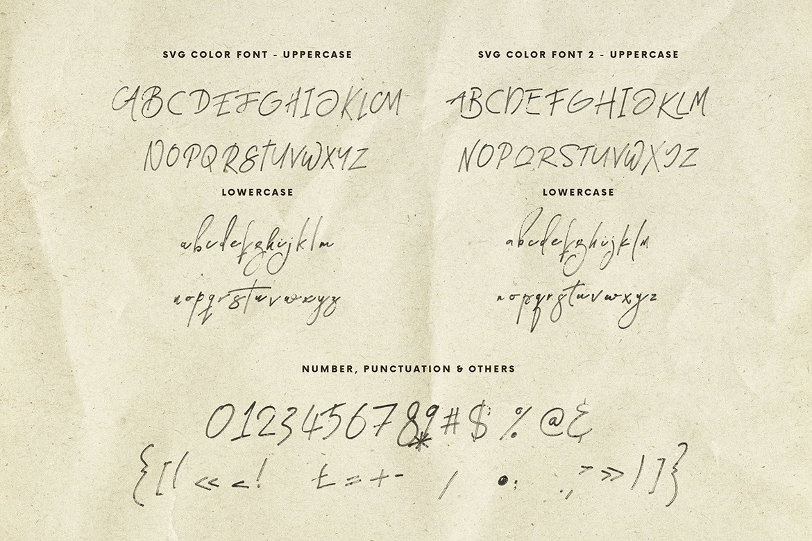Affect SVG Brush Script Affect SVG Brush Script