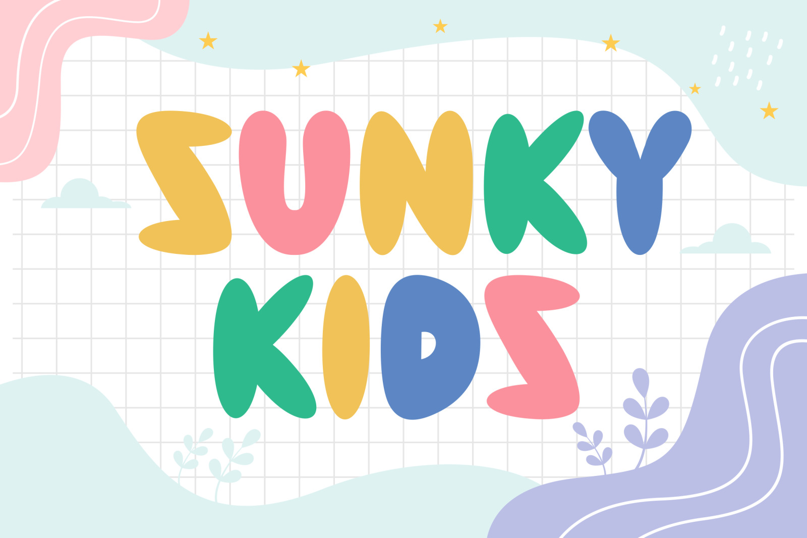 Sunky Kids Font Sunky Kids Font