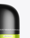 Metallic Cosmetic Jar Mockup