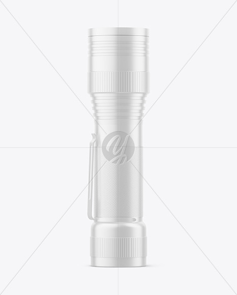 Matte Flashlight Mockup