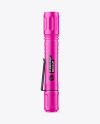 Matte Flashlight Mockup