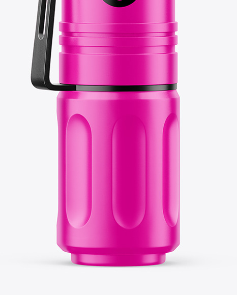 Matte Flashlight Mockup
