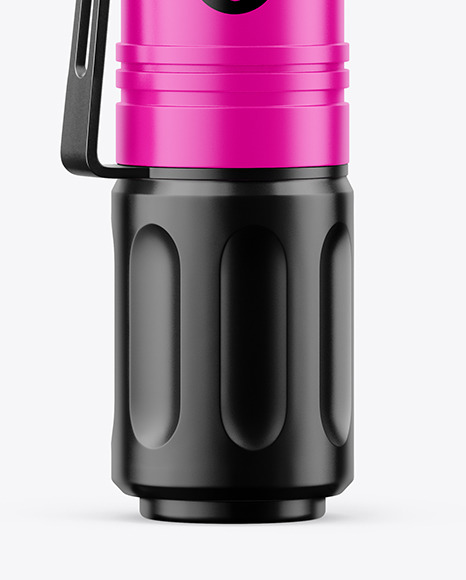 Matte Flashlight Mockup