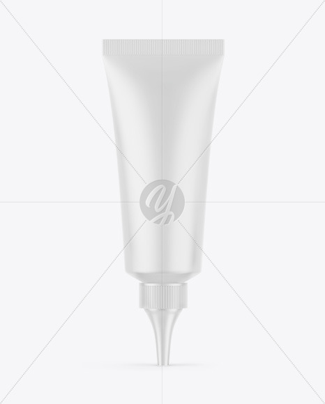 Matte Cosmetic Tube Mockup