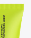Matte Cosmetic Tube Mockup
