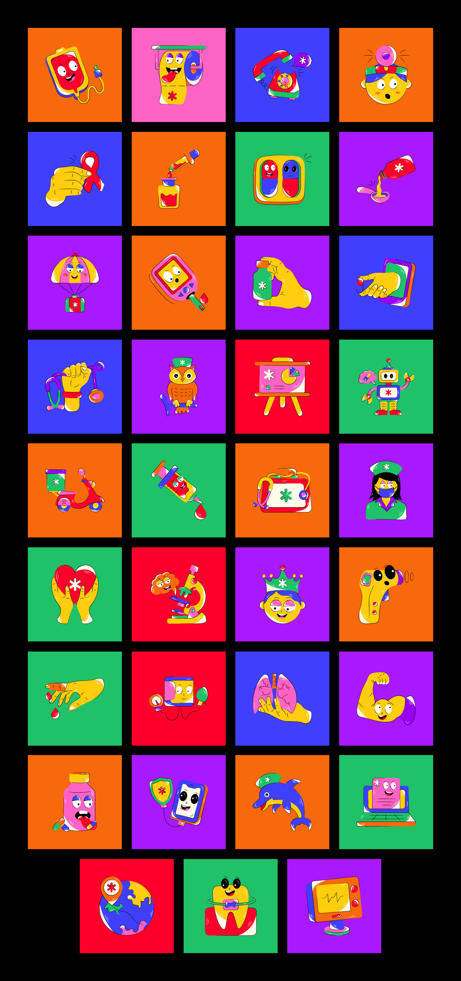 Animated Nurse Stickers Animated Nurse Stickers