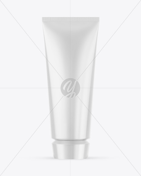 Glossy Cosmetic Tube Mockup