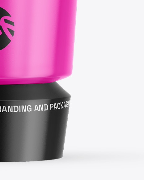 Glossy Cosmetic Tube Mockup