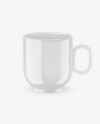 Glossy Coffee Cup Mockup