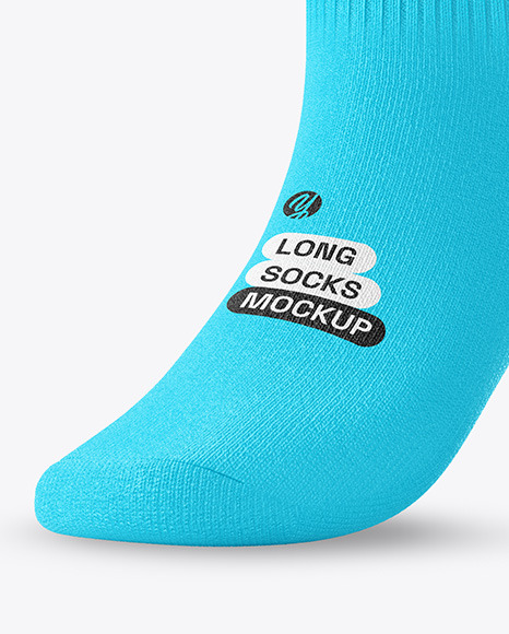 Long Socks Mockup