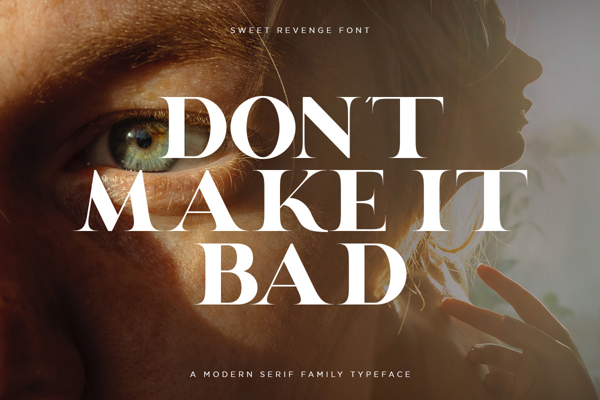 Sweet Revenge | 8 Family Font Sweet Revenge | 8 Family Font