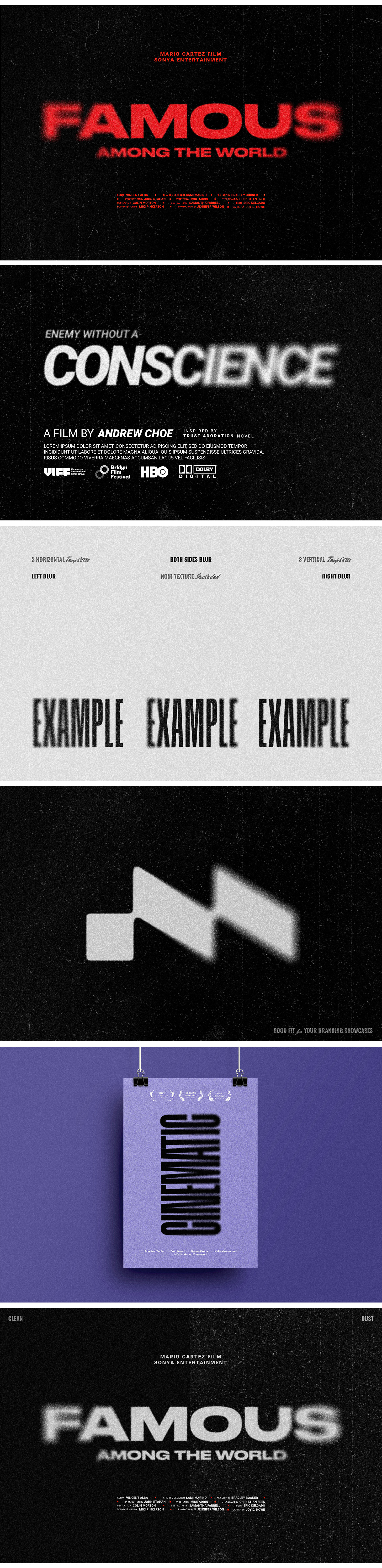 Cinematic Text Effects Cinematic Text Effects