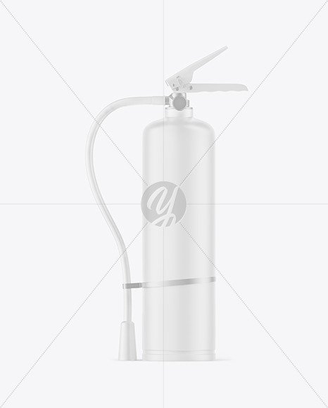 Matte Fire Extinguisher Mockup