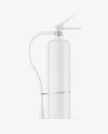 Matte Fire Extinguisher Mockup