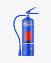 Matte Fire Extinguisher Mockup