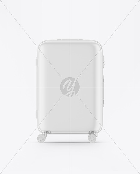 Matte Travel Suitcase Mockup