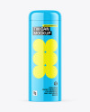Glossy Tin Can Mockup