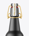 Ceramic Beer Bottle Mockup