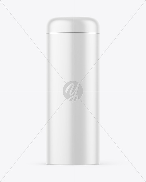 Matte Tin Can Mockup