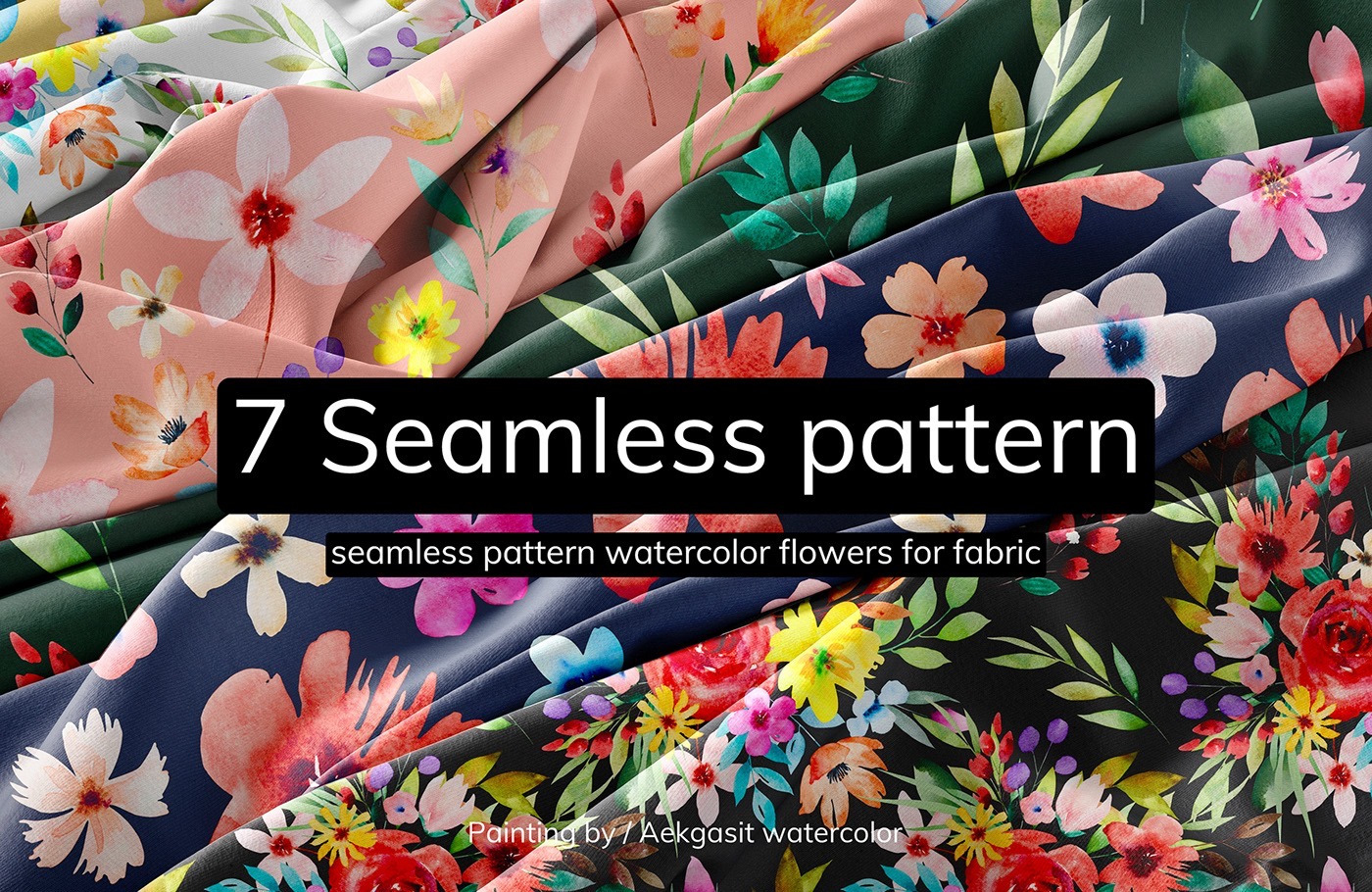 Seamless Pattern Flowers Seamless Pattern Flowers