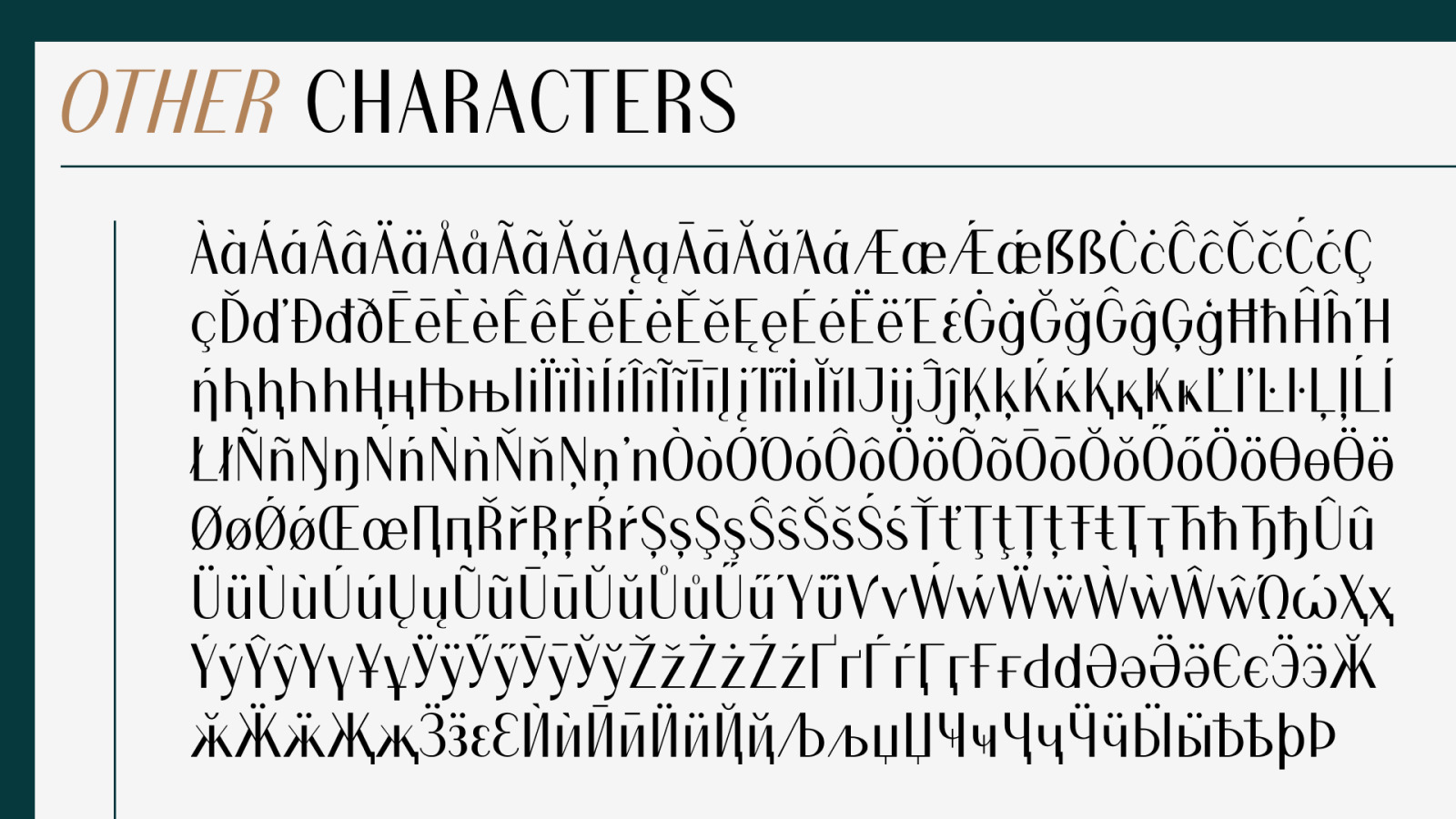 ACEISIDA | multilingual font | sans serif