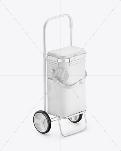 Shopping Trolley Mockup