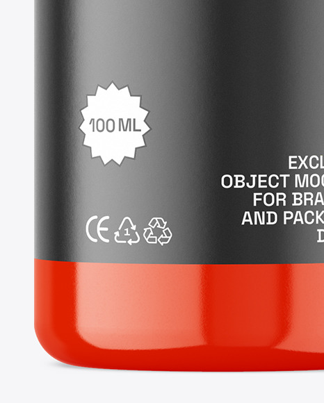 Glossy Bottle w/ Pump Mockup Glossy Bottle w/ Pump Mockup