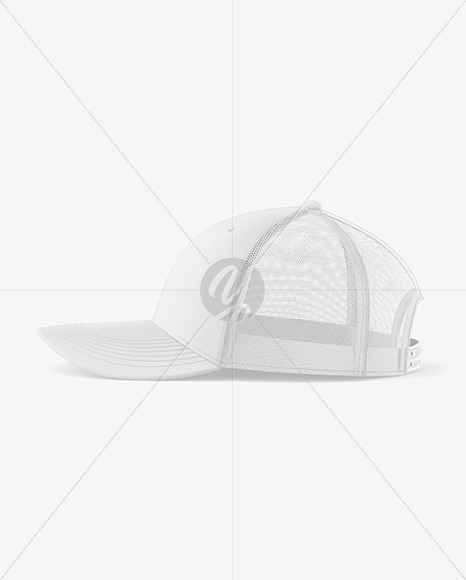 Baseball Cap Mockup - Side View