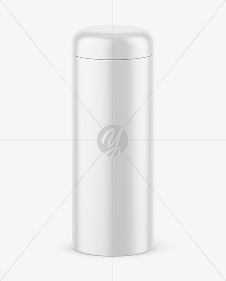 Matte Tin Can Mockup