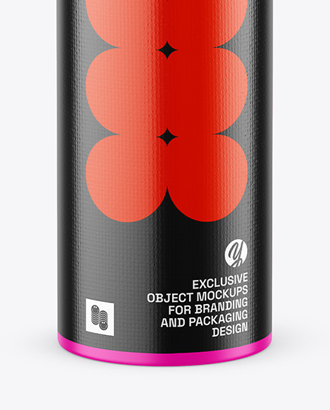 Matte Tin Can Mockup