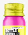 Matte Bottle Mockup