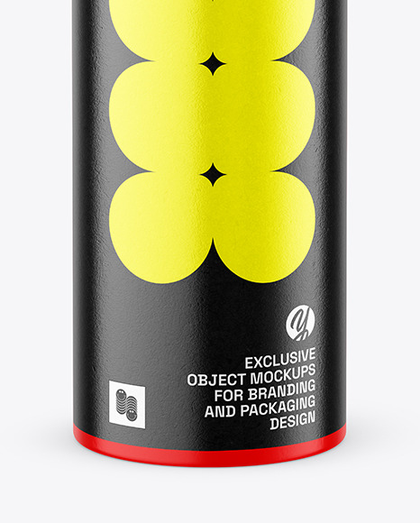 Ceramic Tin Can Mockup