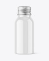 Glossy Bottle Mockup