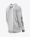 Men’s Long Sleeve T-Shirt Mockup